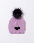 HEART Toque with removable POM