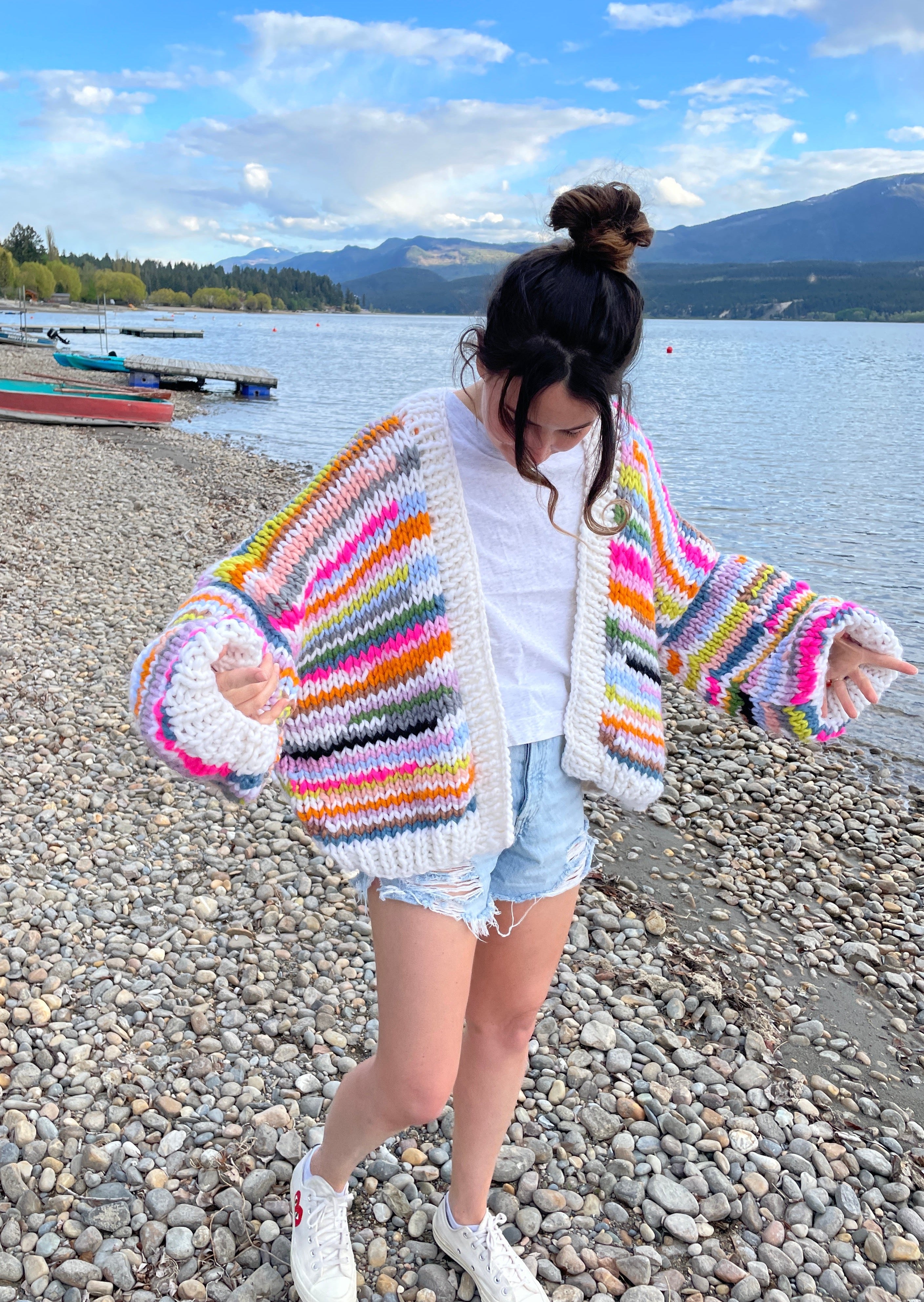 No Waste OS Cardi – GOGO Sweaters