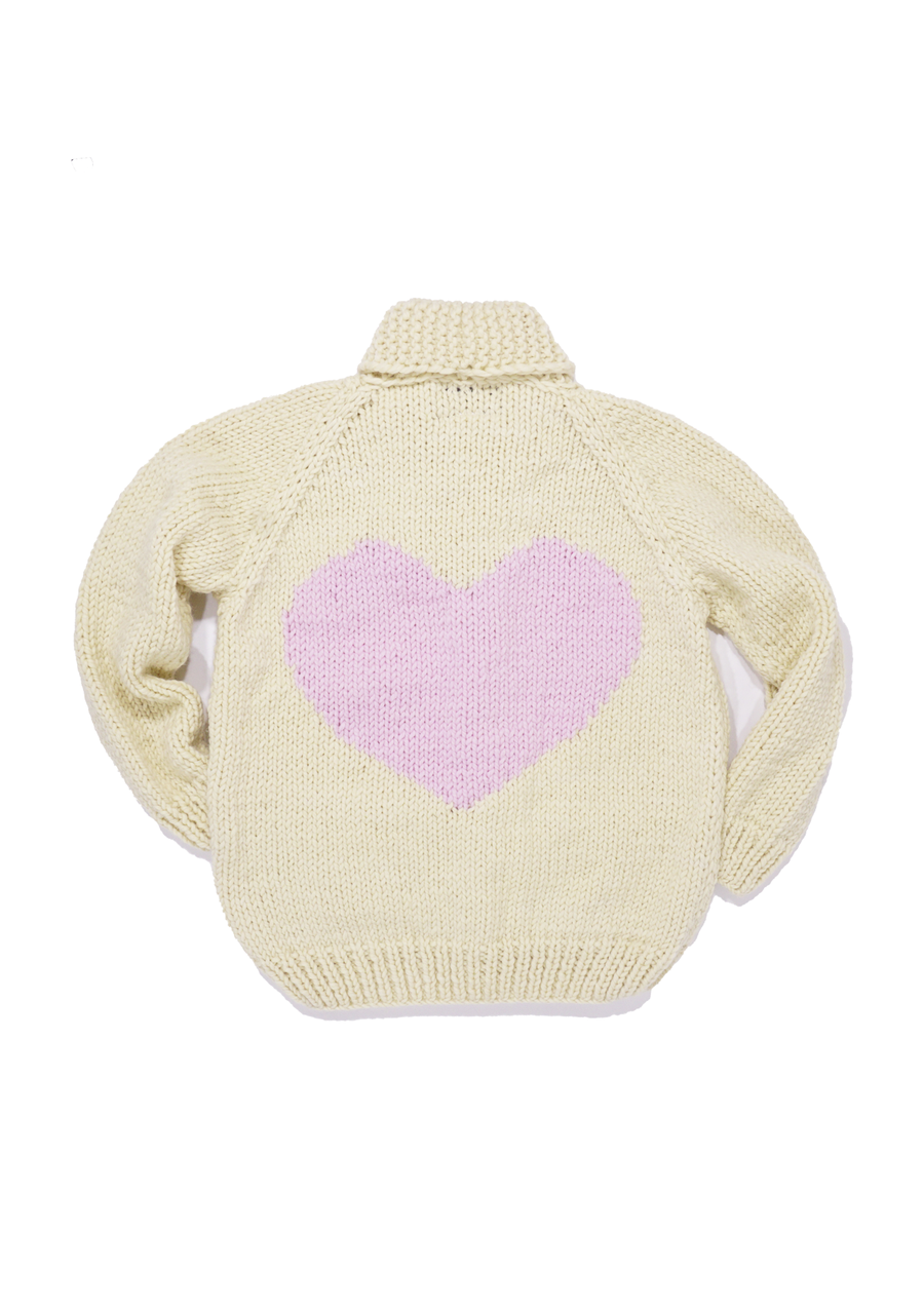 Classic Long Heart Cardi