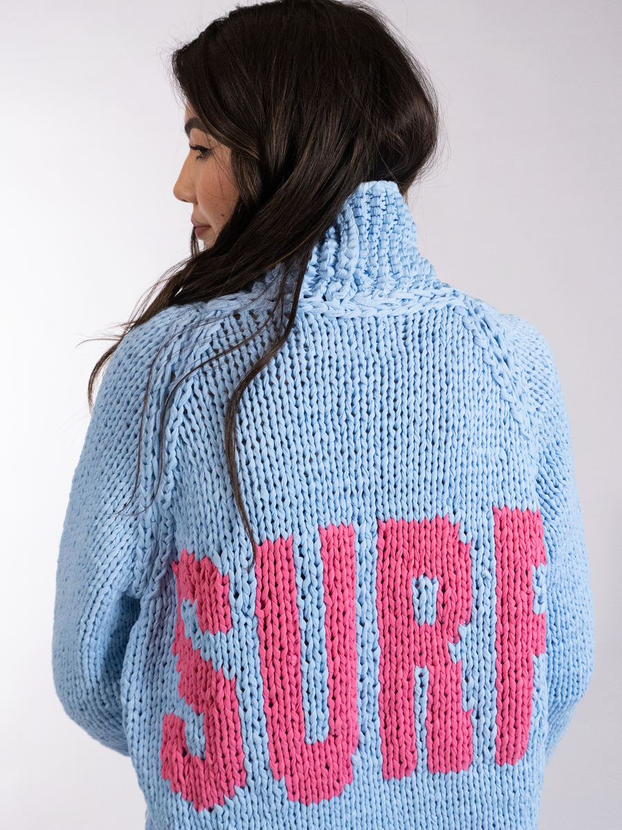Jersey Surf Cardi