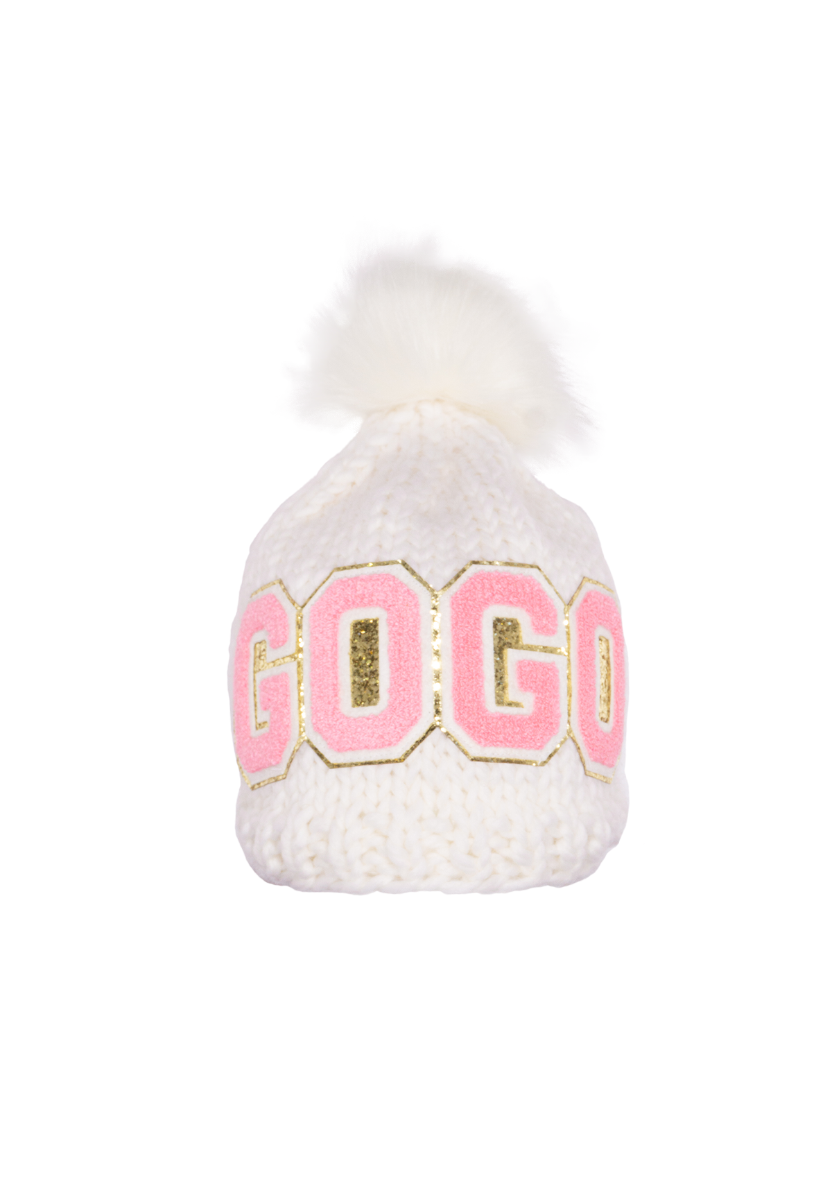 Sparkly Logo Toque – GOGO Sweaters