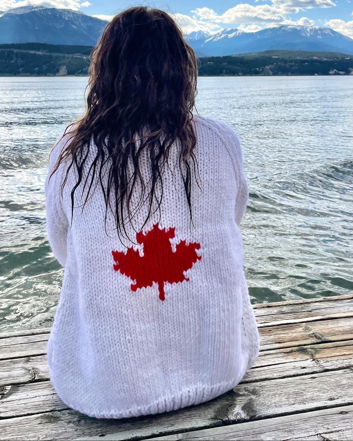 Cloud 100% Ultra Soft Italian Spun Wool The Canadian Cardi, GOGO Sweaters Canada